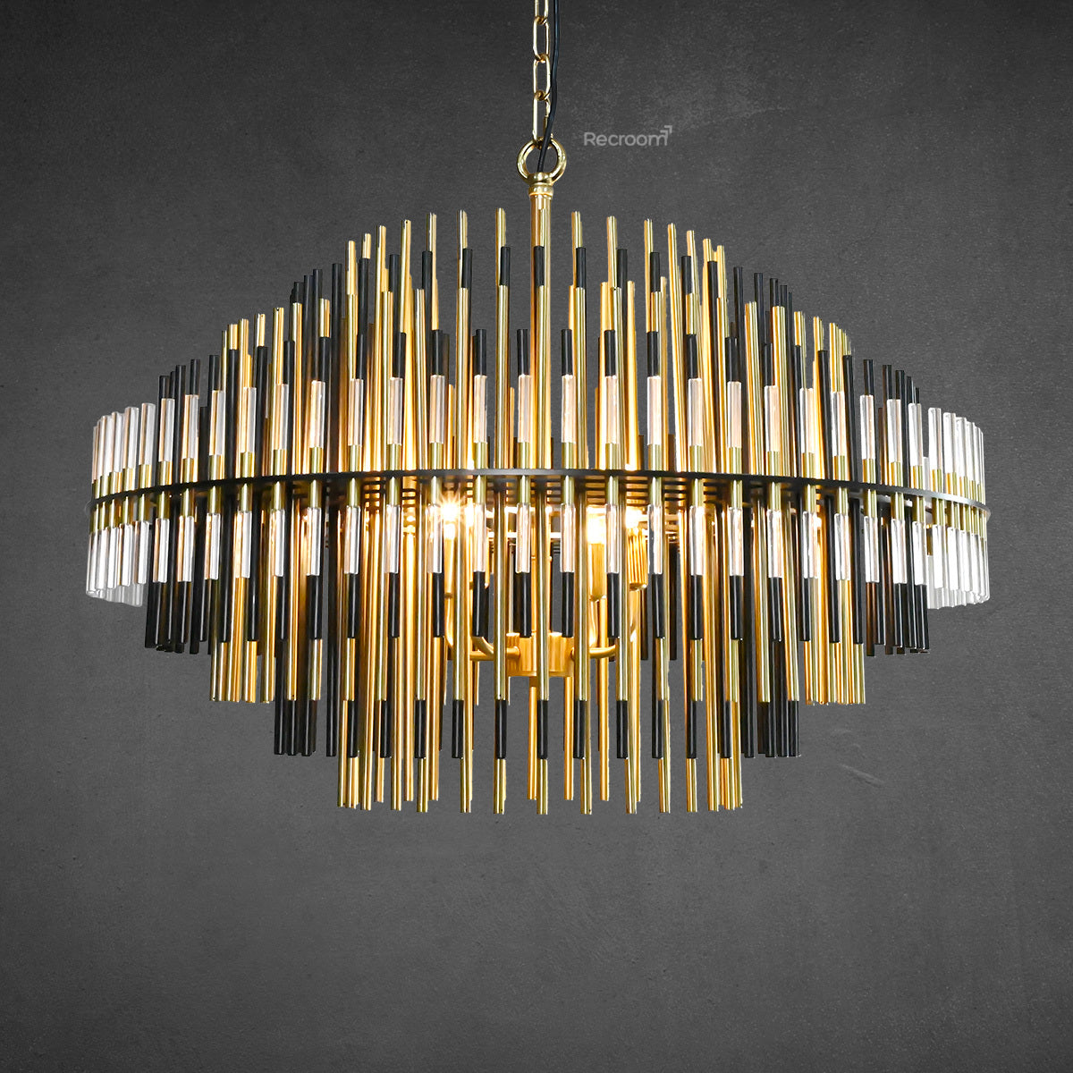 Emily Round Chandelier 24" 32" 42" - Zonesus