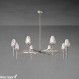 Tuilp Round Chandelier 54" - Zonesus