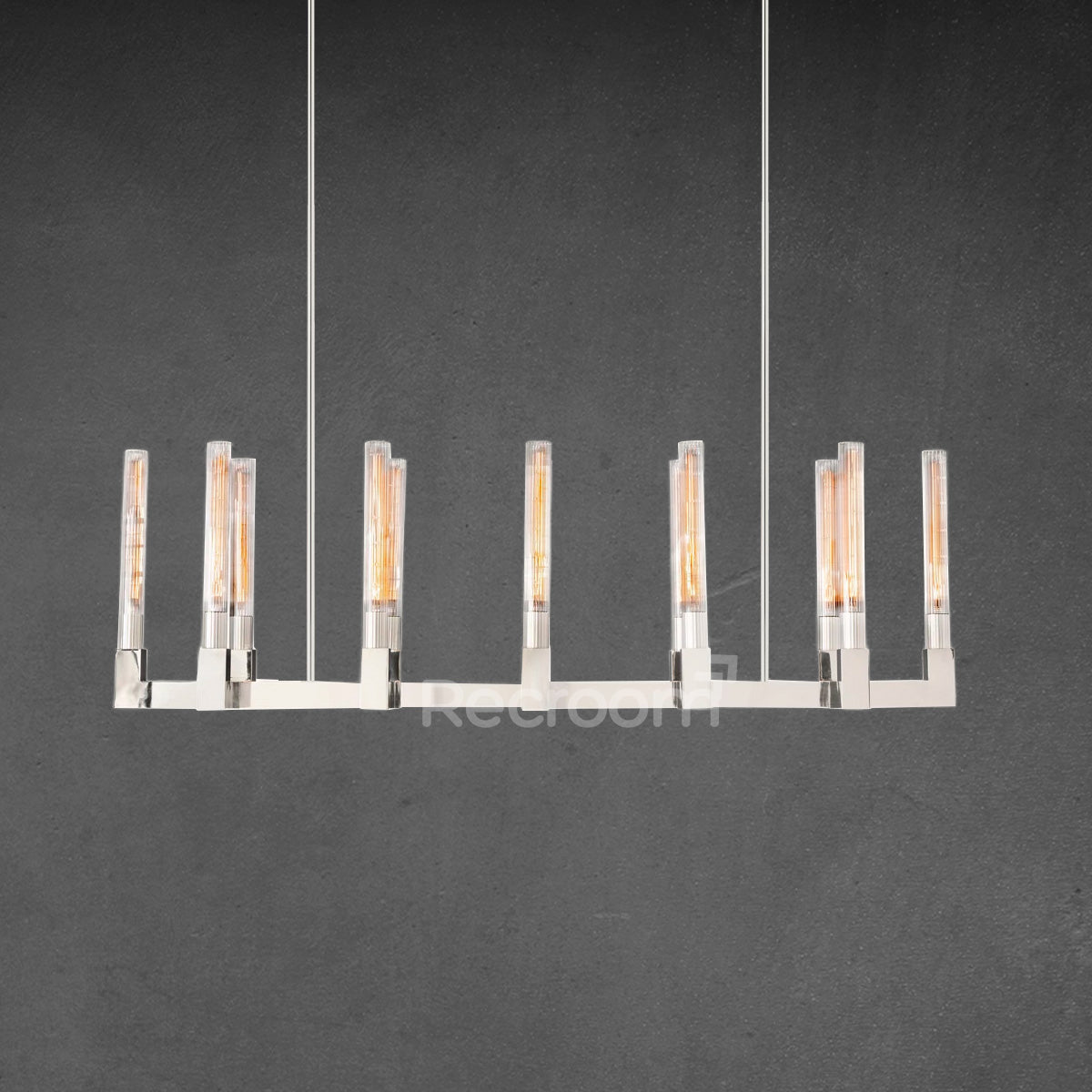 Cannel Linear Chandelier 55" - Zonesus