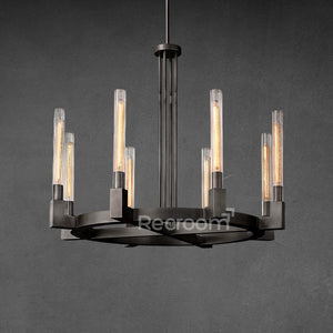Cannel Round Chandelier 36" - Zonesus
