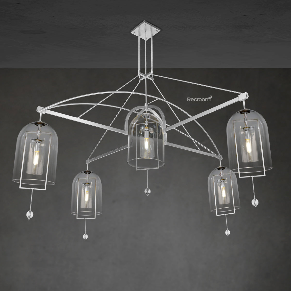 Fulcram Grand Round Chandelier 61“ 73” 85“ - Zonesus