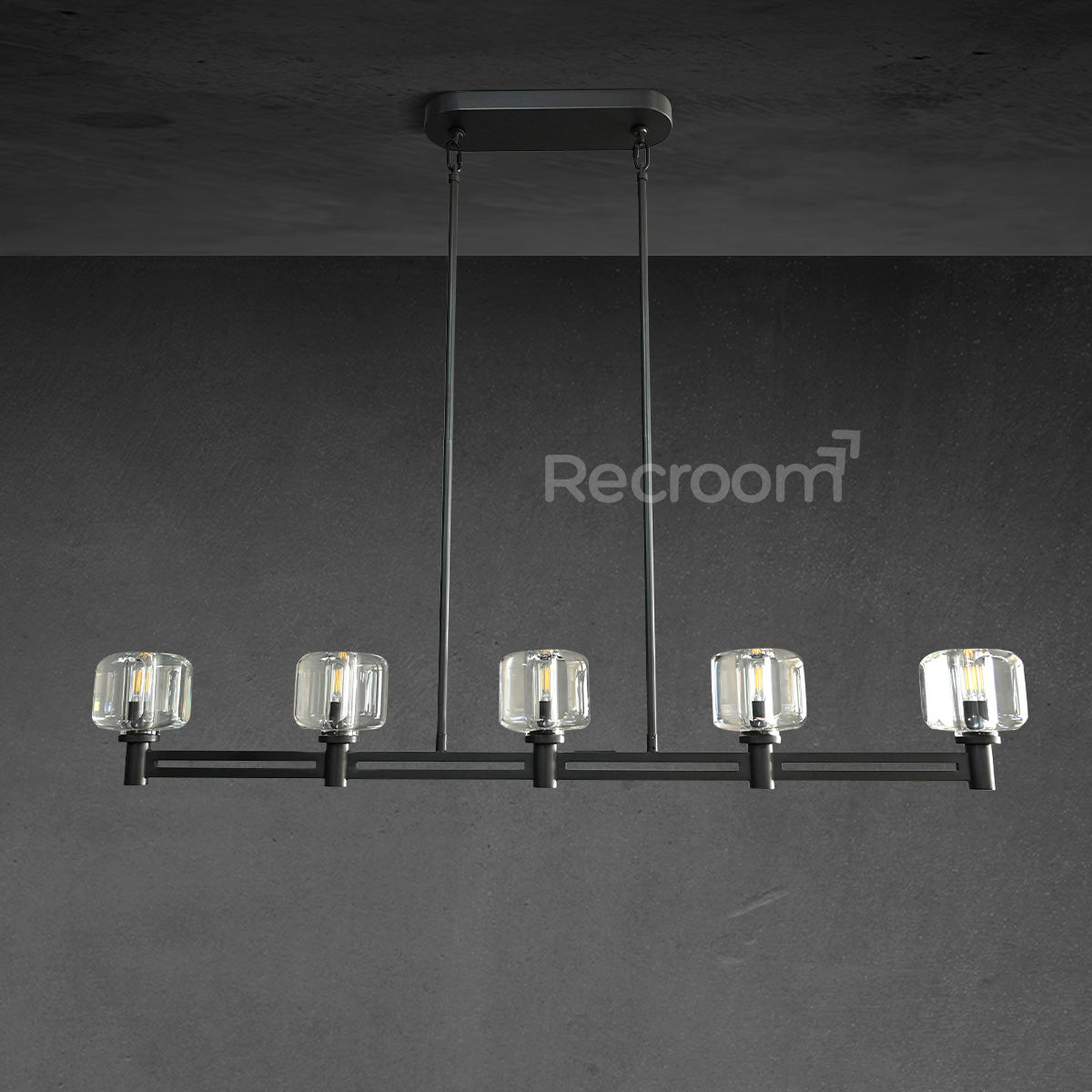 Demarat Linear Chandelier 54" - Zonesus