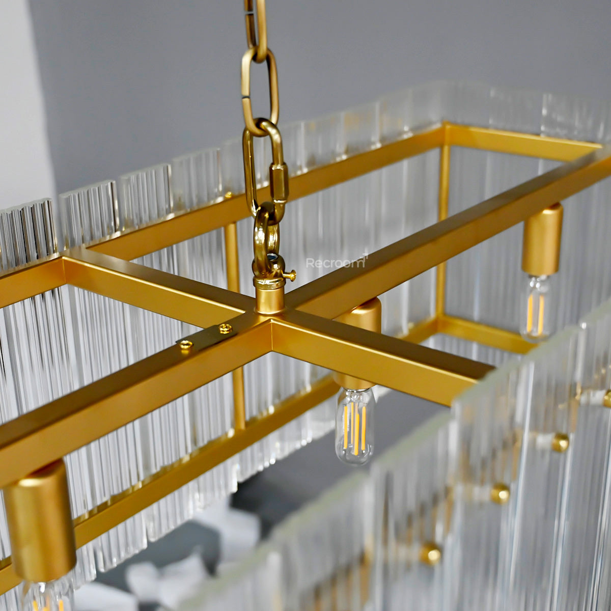 San Marcon Rectanglar Chandelier 72" - Zonesus