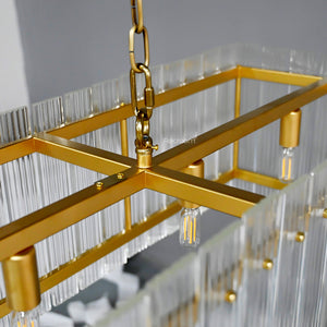 San Marcon Rectanglar Chandelier 72" - Zonesus
