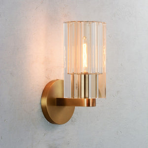 Arcachonest Crystal Wall Sconce 9"H - Zonesus