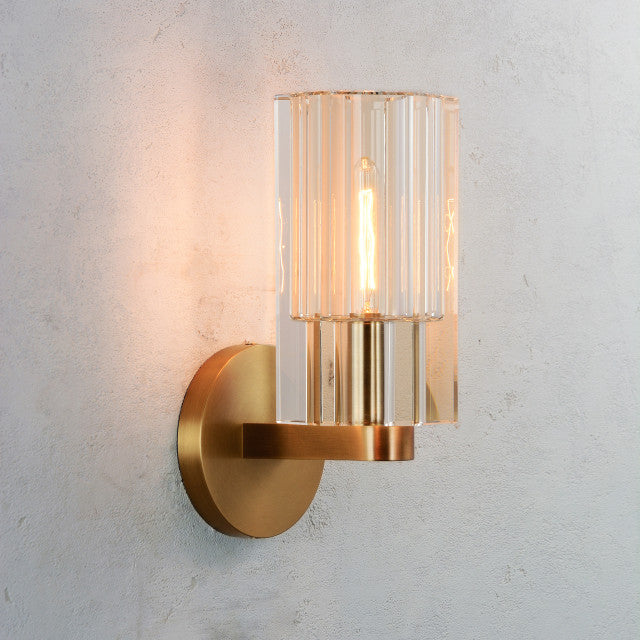 Arcachonest Crystal Wall Sconce 9"H - Zonesus