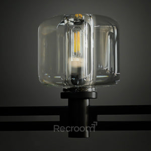 Demarat Double Linear Chandelier 72" - Zonesus