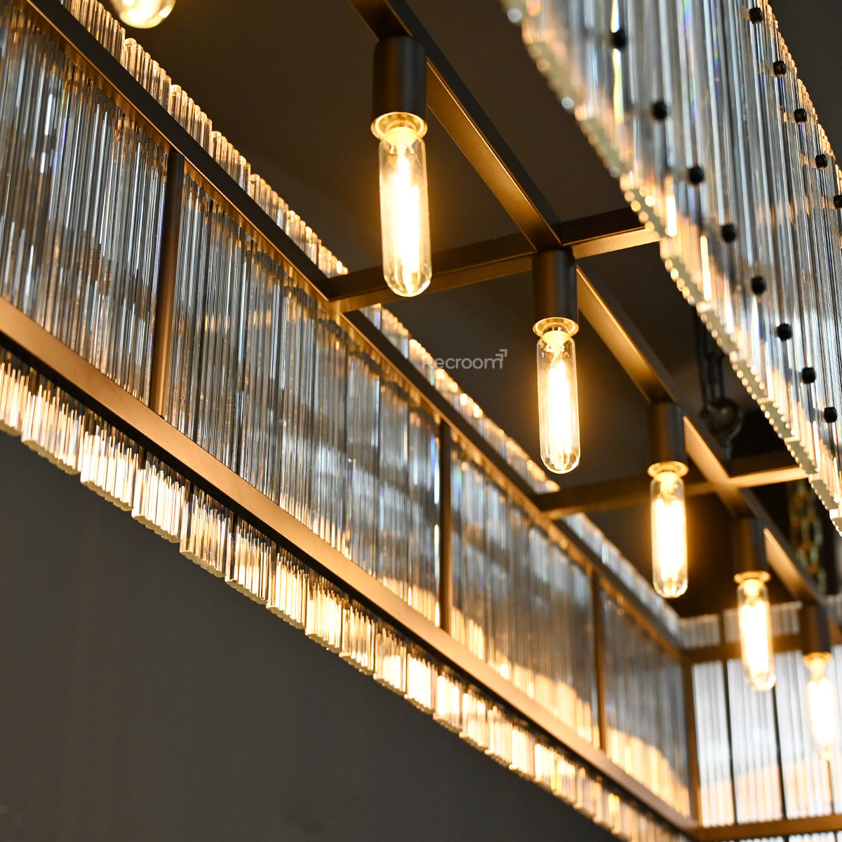 San Marcon Rectanglar Chandelier 72" - Zonesus