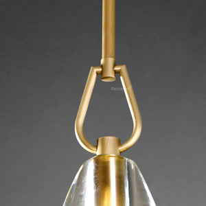 Bontanisn Fluty Pendant Light 6" 8" 9" - Zonesus