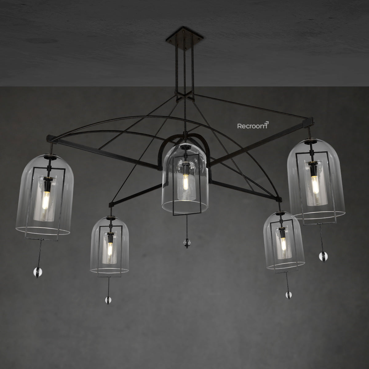 Fulcram Grand Round Chandelier 61“ 73” 85“ - Zonesus