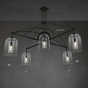 Fulcram Grand Round Chandelier 61“ 73” 85“ - Zonesus