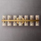 Arcachonest Crystal Wall Sconce 20"W - Zonesus