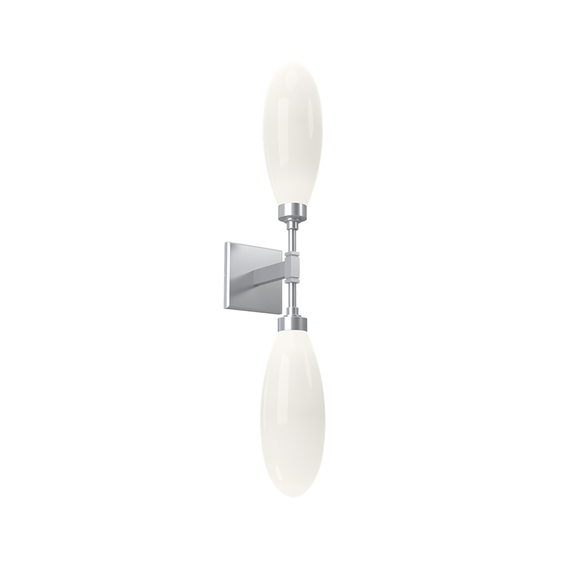 Art Glass Fiori Double Wall Sconce - Zonesus