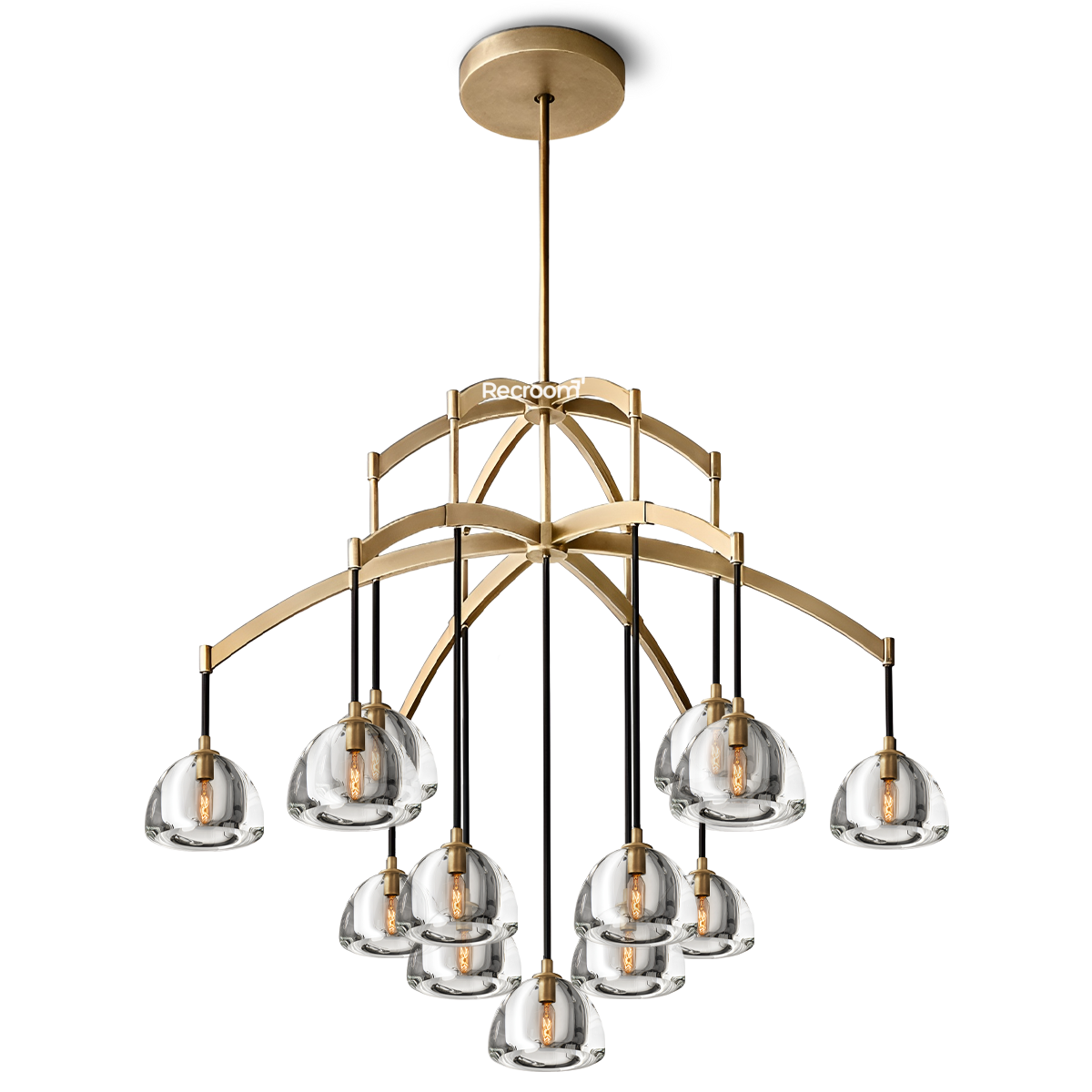Hemisphero Round Chandelier 48" - Zonesus