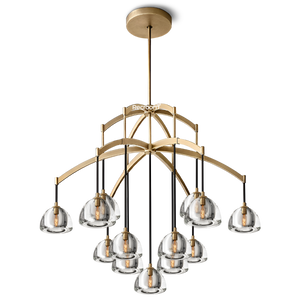 Hemisphero Round Chandelier 48" - Zonesus