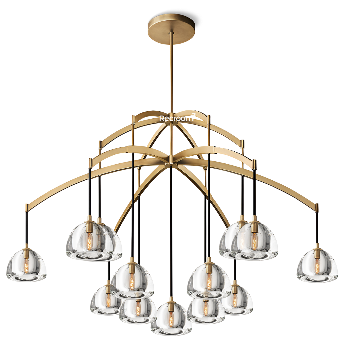 Hemisphero Round Chandelier 60" - Zonesus