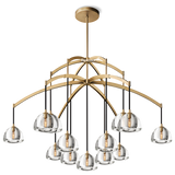 Hemisphero Round Chandelier 60" - Zonesus