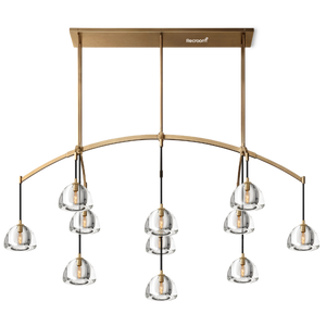 Hemisphero Linear Chandelier 72" - Zonesus