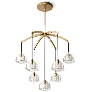 Hemisphero Round Chandelier 36" - Zonesus