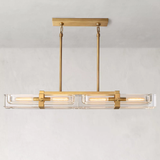 Savine Linear Chandelier 48" 4-Lights - Zonesus