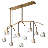 Hemisphero Linear Chandelier 72" - Zonesus