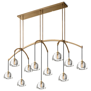 Hemisphero Linear Chandelier 72" - Zonesus