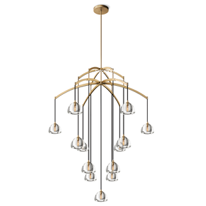 Hemisphero Round Chandelier 60" - Zonesus
