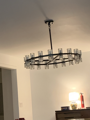 Arcachonest Round Chandelier 60" - Zonesus