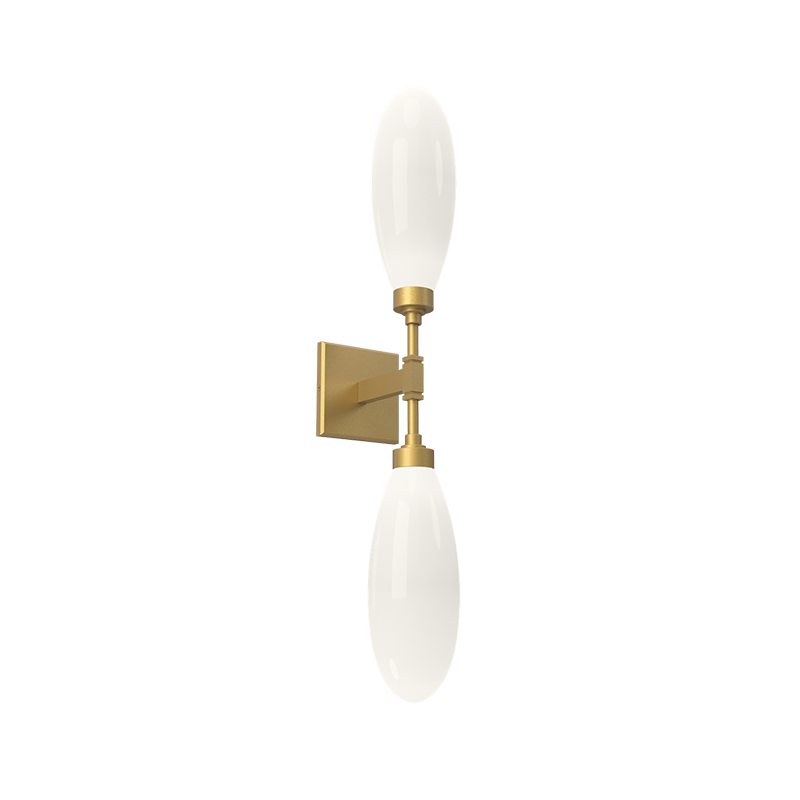 Art Glass Fiori Double Wall Sconce - Zonesus