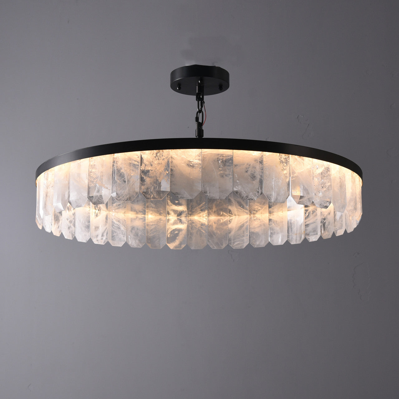 Rolantis Rock Crystal Pendant 32.7" - Zonesus