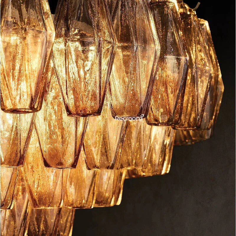 Chia Rectangular Chandelier 54" - Zonesus