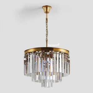 Odean Round Chandelier 20" 32" 44" Tiers - Zonesus