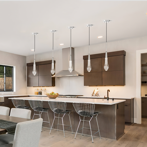 Solitaire Crystal Pendant 1 light 2 lights - Zonesus