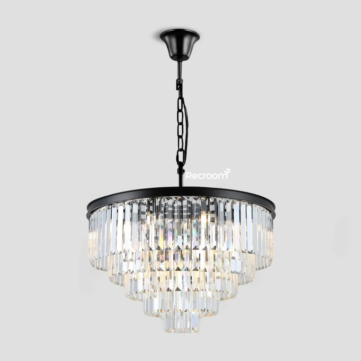Odean Round Chandelier 20" 32" 44" Tiers - Zonesus