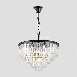 Odean Round Chandelier 20" 32" 44" Tiers - Zonesus