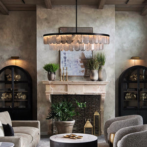 Rolantis Double Rock Crystal Chandelier - Zonesus