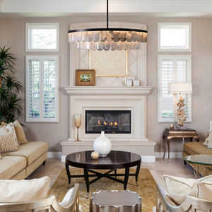 Rolantis Double Rock Crystal Chandelier - Zonesus