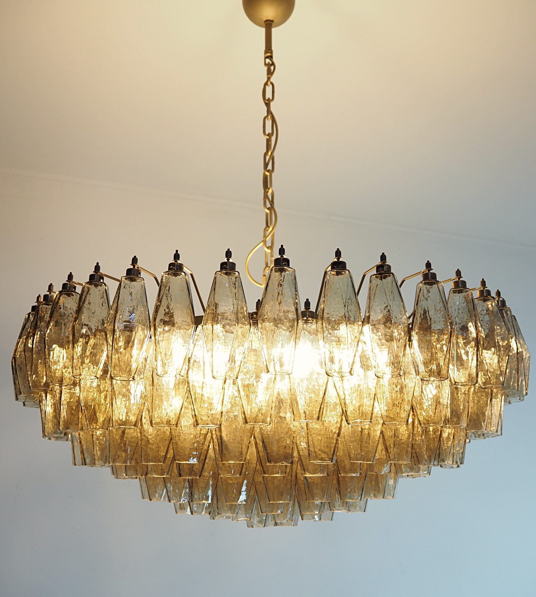 Murano Chandelier – Poliedri – 185 glass - Zonesus
