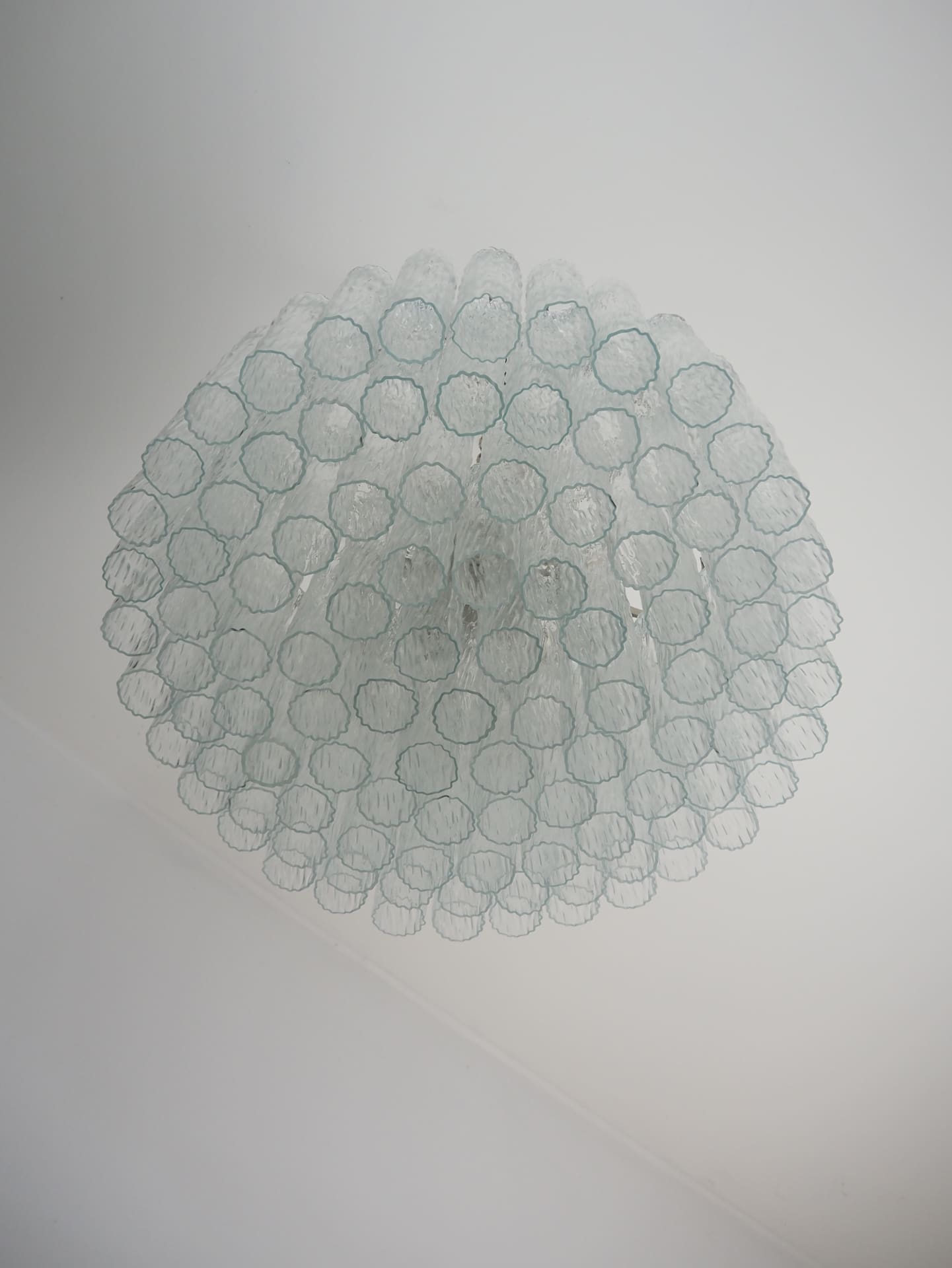 Murano Chandelier – 101 Tuber – Textured – Transparent - Zonesus