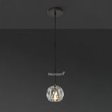Boulew Crystal Glass Cord Pendant 5" - Zonesus
