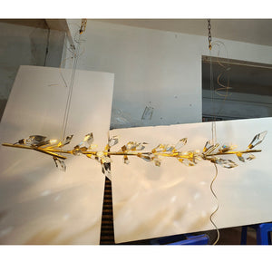Addison 72" Linear Crystal chandelier - Zonesus