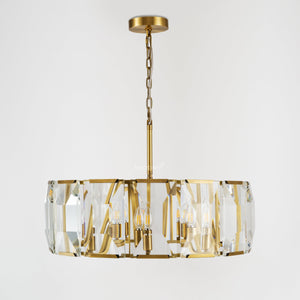 Harllow Multicurve Crystal Round Chandelier 19“ 31” 43“ 60” - Zonesus