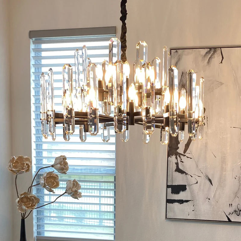 Bonington Round Chandelier 24" - Zonesus