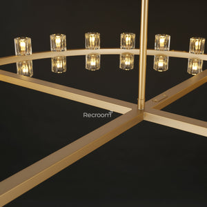 Arcachonest Round Chandelier 60" - Zonesus
