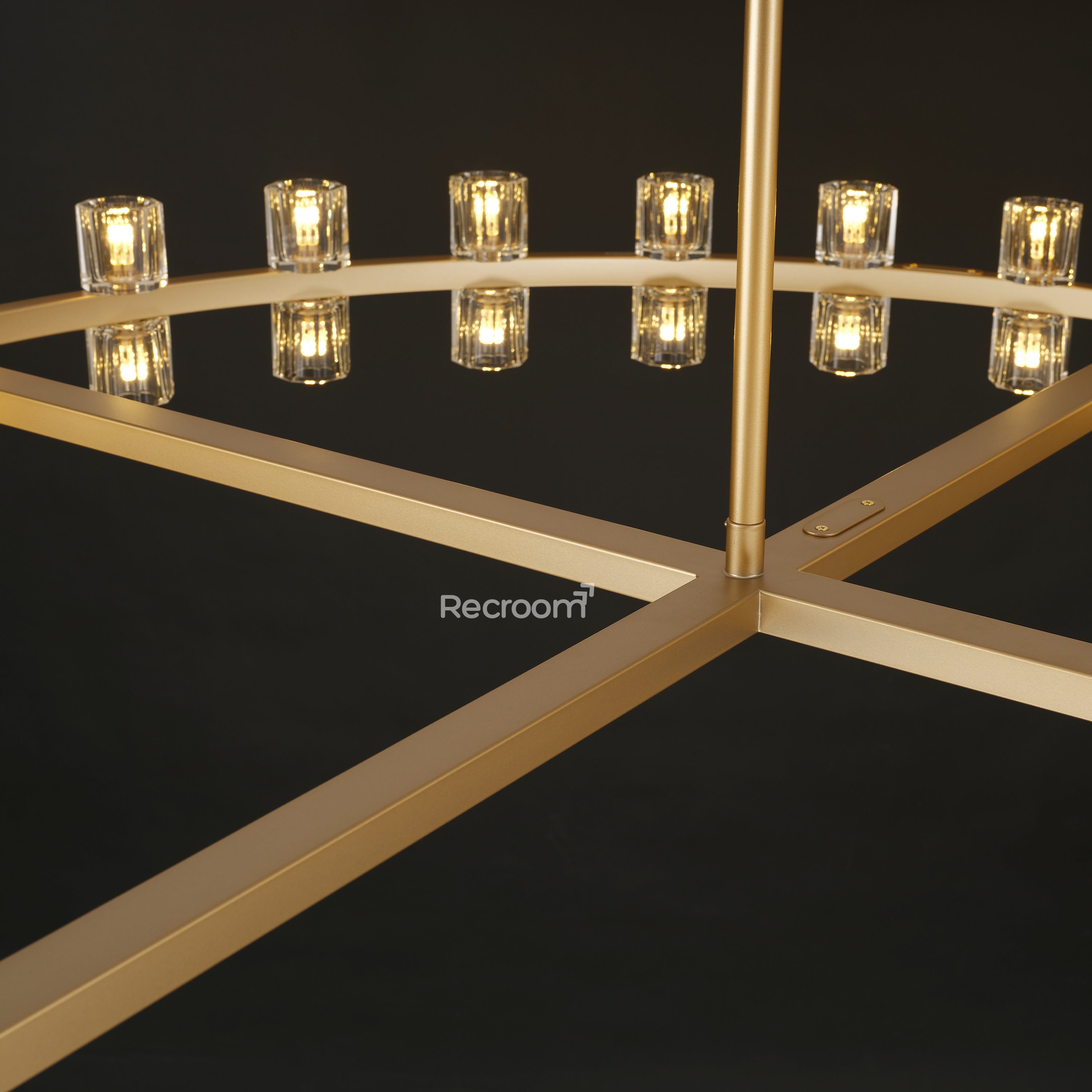 Arcachonest Round Chandelier 60" - Zonesus