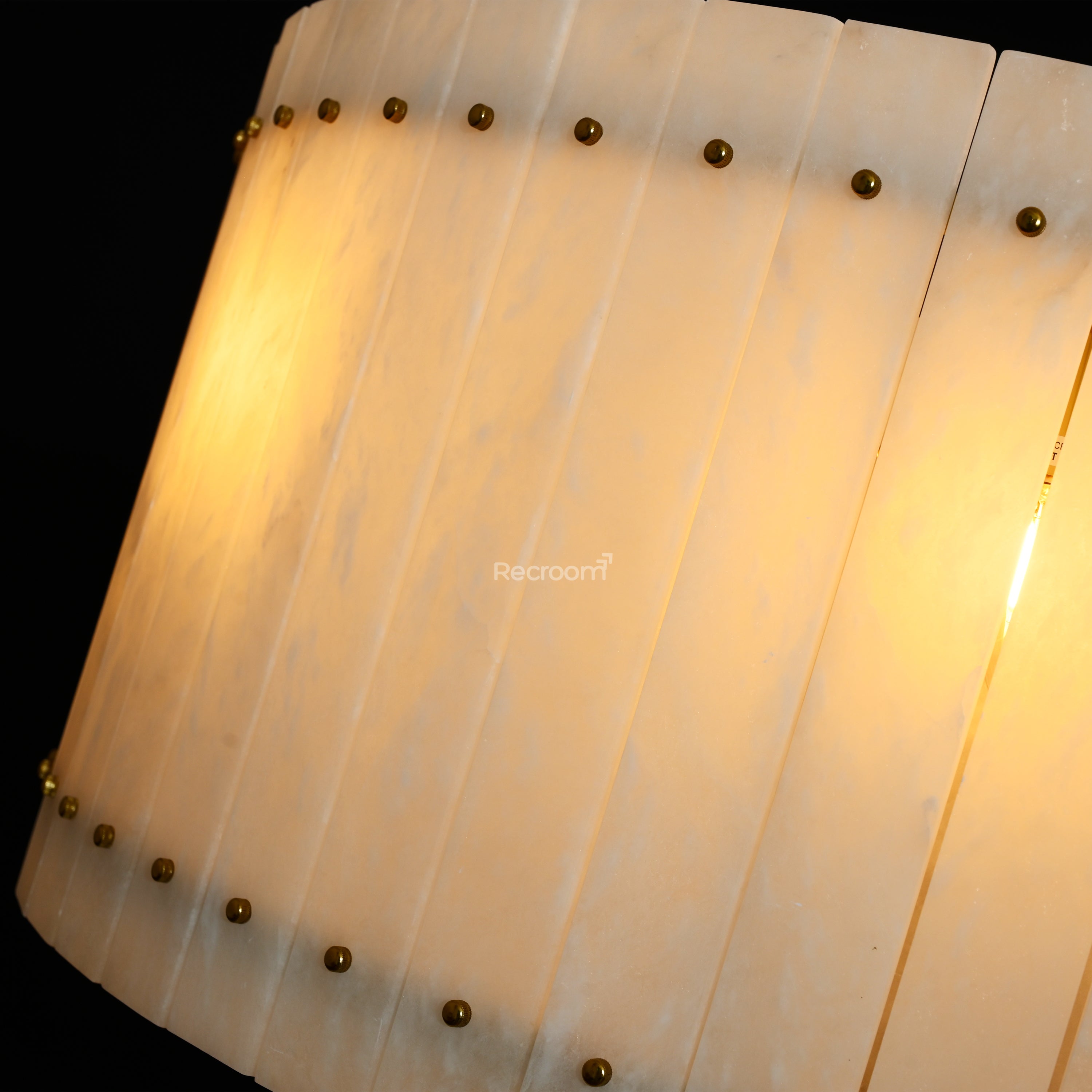 San Marconer Alabaster Round Chandelier 37‘’ - Zonesus