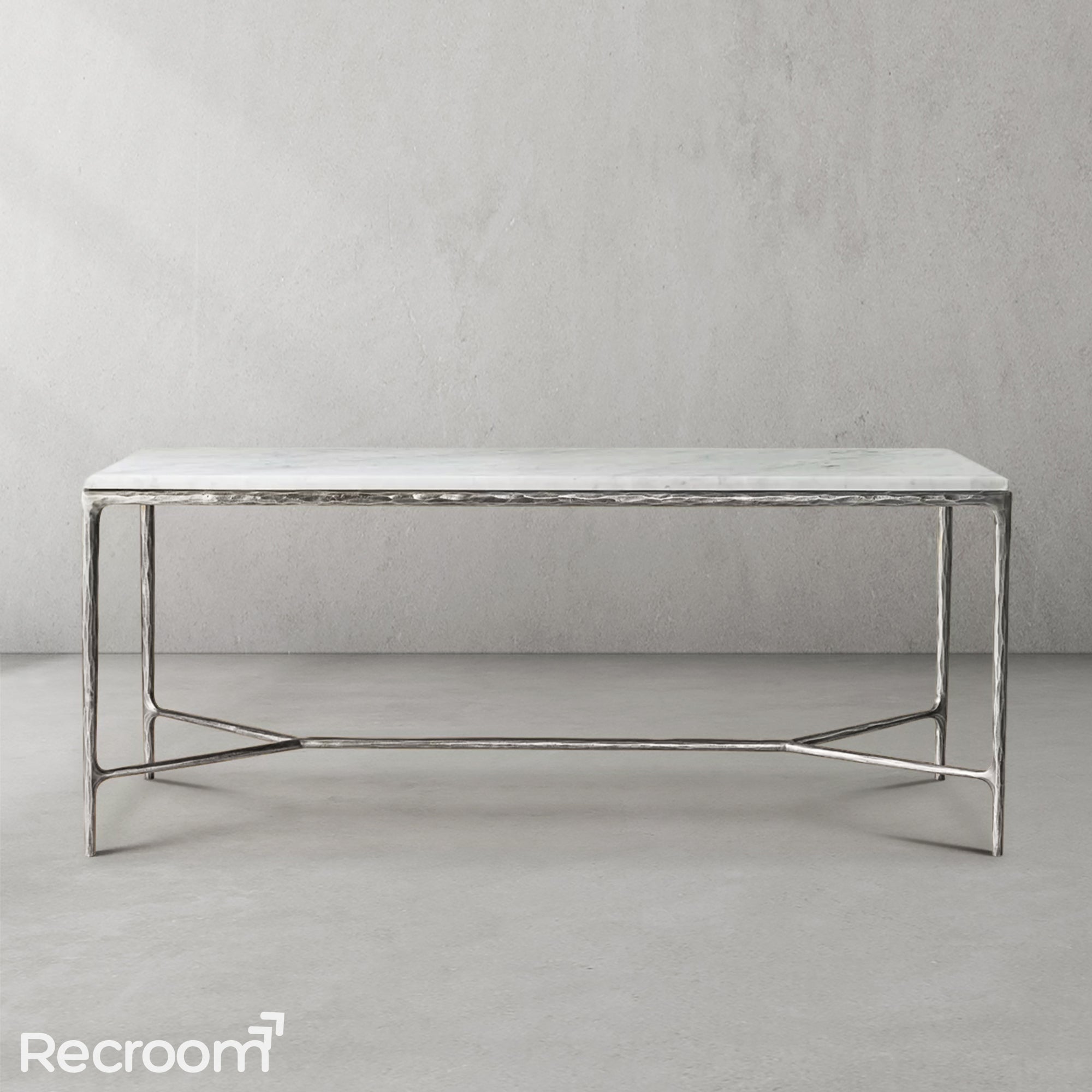 Thaddeo Marble And Grass Desk - Zonesus