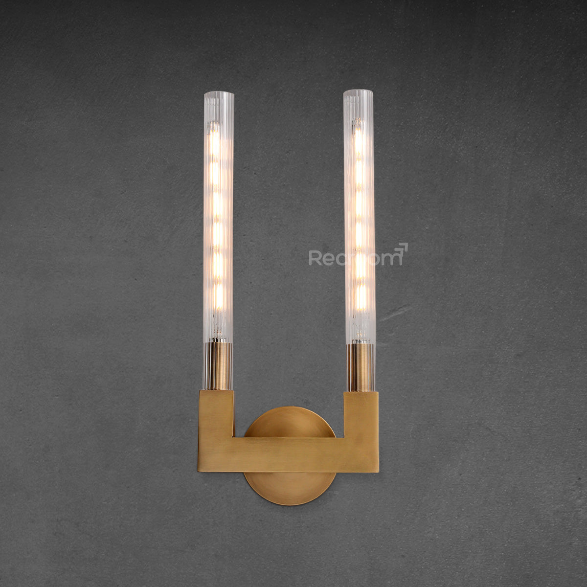 Cannel Double Wall Sconce 9" - Zonesus