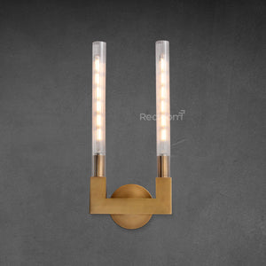 Cannel Double Wall Sconce 9" - Zonesus