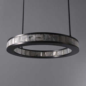 Rolantis -O Rock Crystal Pendant Bronze - Zonesus